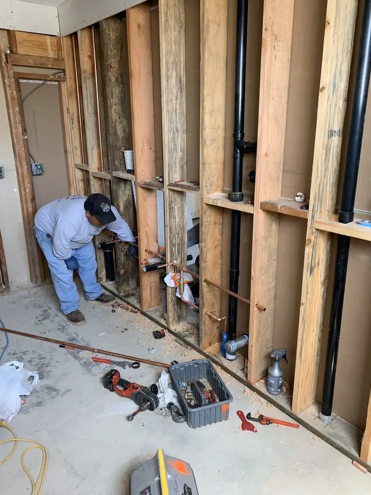 Commercial rough-in plumbing for Commercial Plumbing in Atlanta